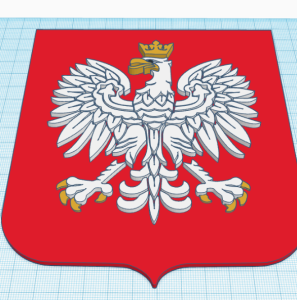 godło polski skanowanie 3D godło polski skanowanie 3D